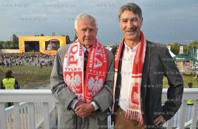 Otwarcie Gdanskiej Strefy Kibica na Placu Zebran Ludowych....