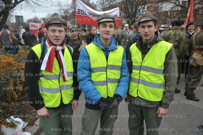 Gdanska Parada Niepodleglosci. 11.11.2013 Fot. Maciej...