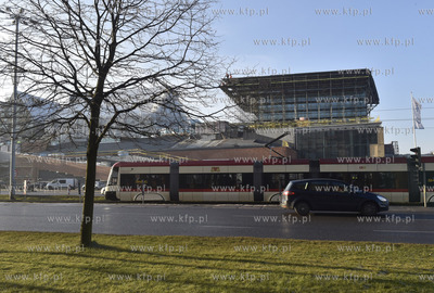 Gdańsk. Budowa Forum Gdańsk. 09.01.2018 fot. Maciej...