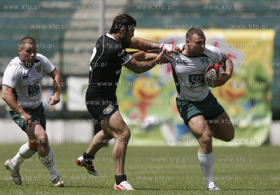 Gdansk. Polfinal play off ekstraligi rugby Lechia Gdansk...
