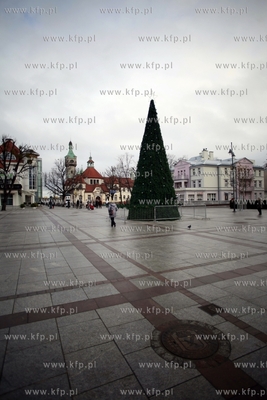 Sopot. Plac Przyjaciol Sopotu. Swiateczna choinka.
28.12.2011
fot....