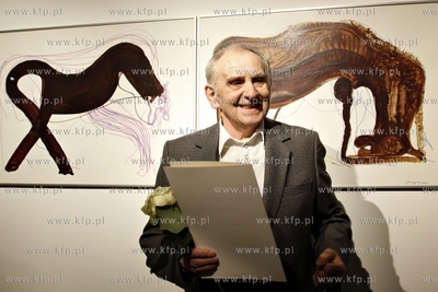 Gdańsk. Galeria Guntera Grassa.Otwarcie wystawy i...