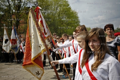 Gdansk, Podwale Staromiejskie. Uroczystoci z okazji...