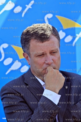 Sopocki Klub Zeglarski. Spotkanie prasowe z sopockimi...