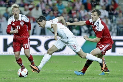 Gdansk. PGE Arena. Mecz towarzyski Polska- Dania. Nz....