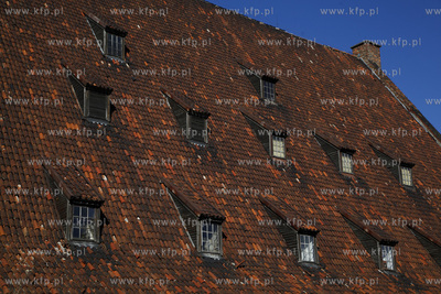 Gdansk. Nz. dach Wielkiego Mlyna.
14.03.2014
fot....