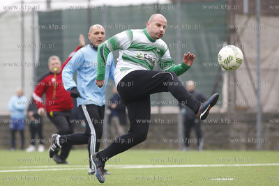 Gdansk. Boisko przy ul. Traugutta.  Noworoczny mecz...