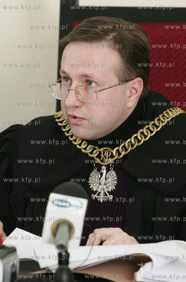 Ogloszenie wyroku w procesie o naruszenie dobr osobistych,
jaki...