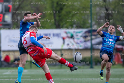 Ekstraliga rugby. Mecz Ogniwo Sopot vs. Pogoń Siedlce.
07.05.2022
fot....