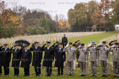 Cmentarz Francuski w Gdańsku - obchody Święta Niepodległosci...