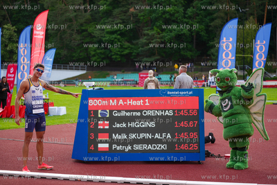Stadion Leśny w Sopocie.  28. Grand Prix Sopotu im....