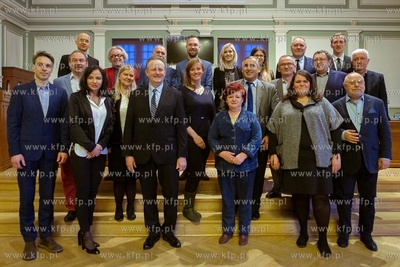 Gdańsk, Nowy Ratusz. Uroczystości związane ze ślubowaniem...
