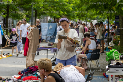 Gdynia. Pchli targ na Abrahama. 30.06.2024 / fot. Anna...