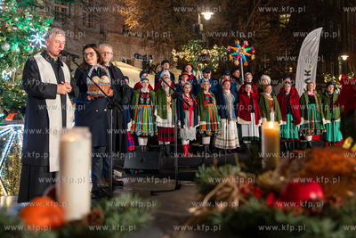 Gdańsk, ul. Długi Targ. Gdańska Wigilia 2024. 22.12.2024...