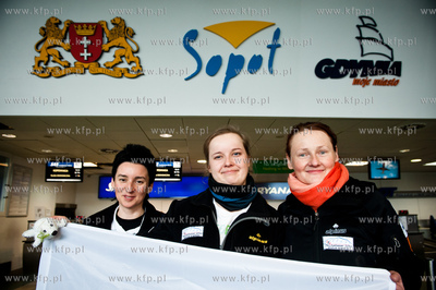 Gdansk Rebiechowo. Lotnisko im. Lecha Walesy. Wylot...