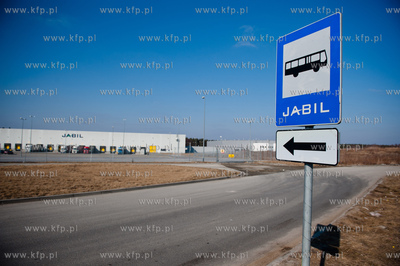 Kwidzyn. Fabryka firmy Jabil produkujacej produkty...