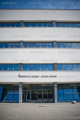 Gdansk. Nowo otwart wydzial Biologii Uniwersytetu Gdanskiego....