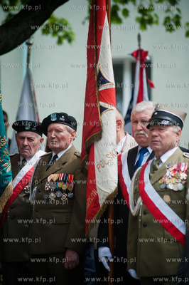 Gdansk. Pomnik Pamieci Polakow mieszkających na Wolyniu....