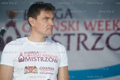 Gdansk. Pobrzeze Rybackie. Energa Gdanski Weekend Mistrzow....