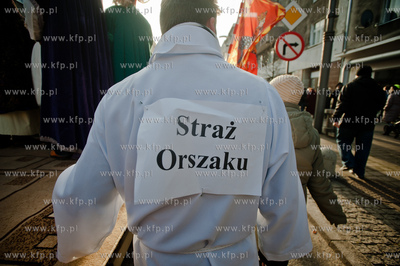 Gdynia. Orszak Trzech Kroli.  06.01.2014 fot. Mateusz...