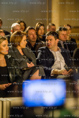 Gdansk. Teatr Szekspirowski. Daria Widawska i Tomasz...