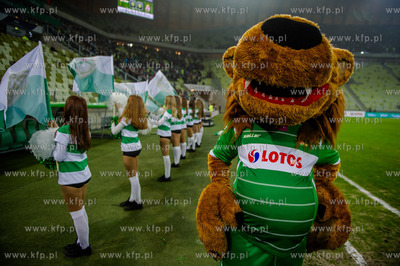 Gdansk. PGE Arena. Mecz o mistrzostwo Ekstraklasy....