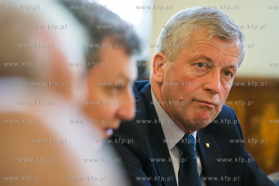 Gdansk. Sala Kominkowa Pomorskiego Urzedu Wojewodzkiego....