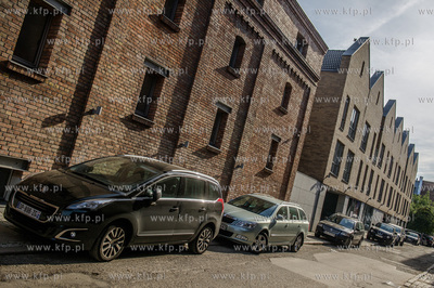 Gdansk. Ul. Czopowa. Wprowadzona strefa platnego parkowania.
03.08.2015
fot....