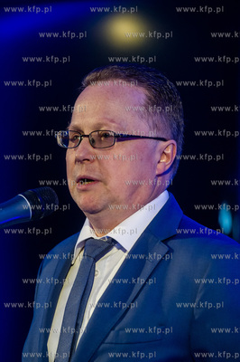 Gdansk. Wyspa Spichrzow. Uroczystosc wmurowania kamienia...