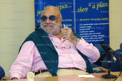 Demis Roussos przed Festiwalem w Sopocie  dal koncert...