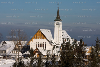 Zakopane, Nz. Kosciol parafialny na Cyrhli pod wezwaniem...