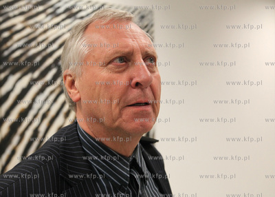 Gdansk. Peter Greenaway brytyjski rezyser i scenarzysta...
