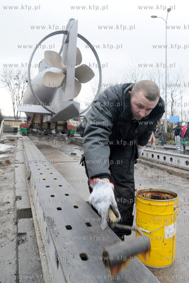 Transport okretu podwodnego typu Kobben o wadze 370...