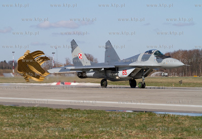 22 Baza Lotnictwa Taktycznego w Malborku.Trzy samoloty...