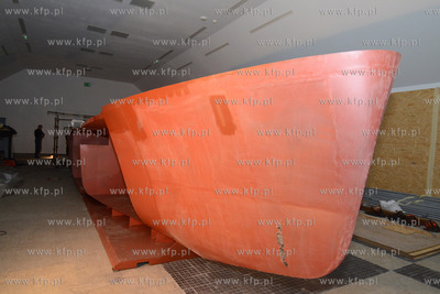 Wielkogabarytowa makiety slynnego transatlantyku MS...