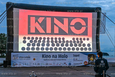 Molo w Sopocie. Lotto Kino Letnie Sopot - Zakopane...