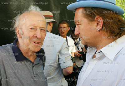 VII Festiwal Dobrego Humoru w Gdansku. Scena na Targu...