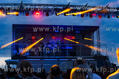 Koncerty Red Bull Music na plaży miejskiej w Gdyni....