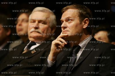 Gdansk, sala koncertowa Filharmonii Baltyckiej. Konferencja...