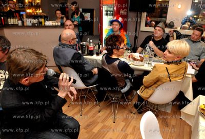 XVIII Biesiada Felietonistow w pubie Kawalerka w Gdansku....