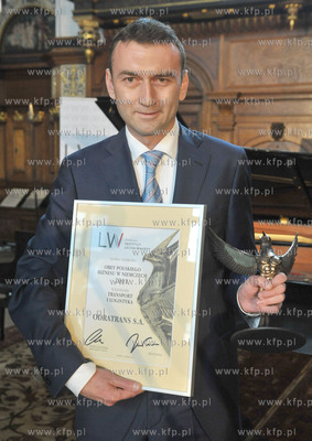 Gdansk, Dwor Artusa. Rozdanie nagrod, Instytutu Lecha...