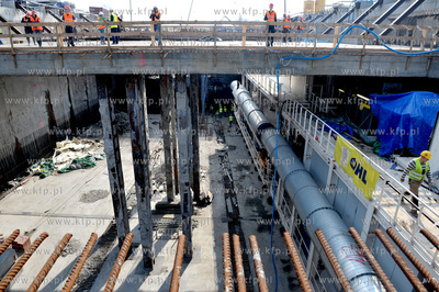 Gdansk. Wisloujscie. Zmontowana, przygotowana do pracy...