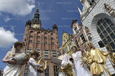 Uroczystosc otwarcia 757 Jarmarku Sw. Dominika w Gdansku....
