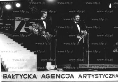 Festiwal Piosenki w Sopocie, prowadzacy Krzysztof Materna...