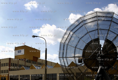 Budynek Telewizji Gdansk. Pogotowie strajkowe w zwiazku...
