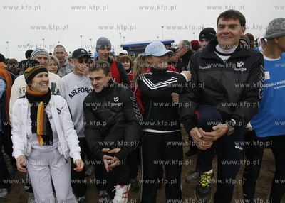 Gdansk Brzezno. Bieg  pod haslem Jestem z Gdanska....