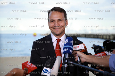 Sopot. Hotel Sheraton. Spotkanie ministrow spraw zagranicznych...