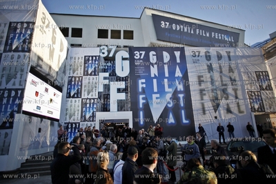 37 Gdynia Film Festival. Teatr Muzyczny. Uroczystosc...