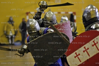 Gdynia. Sala Ymca. Eliminacje do Rycerskich Mistrzostw...