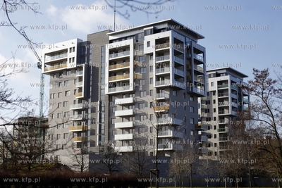 Gdansk Zaspa. Budowane osiedle Citi Park.
31.01.2013
fot....